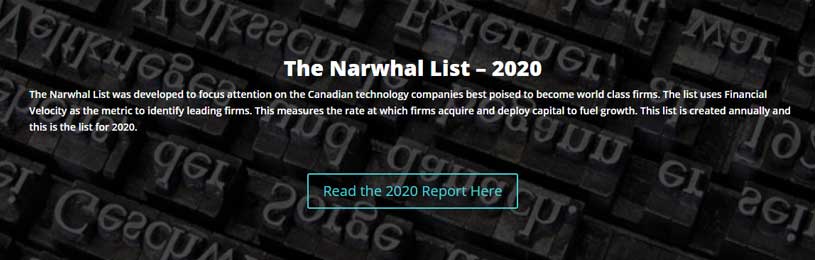 Ranovus Included on The 2020 Narwhal List
